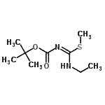 CAS#: 213739-26-5， 2-Methyl-2-Propanyl [(E)-(Ethylamino)(Methylsulfanyl)Methylene]Carbamate