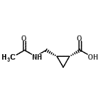 CAS#: 213757-81-4， (1R,2S)-2-(Acetamidomethyl)Cyclopropanecarboxylic Acid