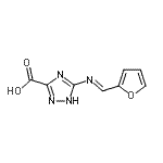 CAS#: 213842-62-7， 3-[(E)-(2-Furylmethylene)Amino]-1H-1,2,4-Triazole-5-Carboxylic Acid