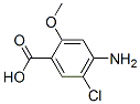 CAS 登录号：21386-95-8， 4-氨基-5-氯-2-羟基-苯甲酸