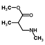 CAS#: 21388-25-0， Methyl 2-Methyl-3-(Methylamino)Propanoate