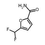 CAS#: 214040-86-5， 5-(Difluoromethyl)-2-Furamide