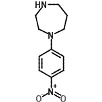 structure of CAS# 214124-83-1, 1-(4-Nitrophenyl)-1,4-Diazepane;1-(4-nitrophenyl)-1,4-diazaperhydroepine;1H-1,4-DIAZEPINE,HEXAHYDRO-1-(4-NITROPHENYL)-
