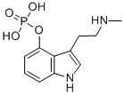 CAS#: 21420-58-6， 3-[2-(Methylamino)ethyl]-1H-Indol-4-ol 4-(dihydrogen phosphate)