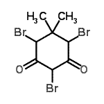 CAS#: 21428-76-2， 2,4,6-Tribromo-5,5-Dimethyl-1,3-Cyclohexanedione