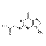 CAS#: 214285-37-7， N-(9-Methyl-6-Oxo-6,9-Dihydro-1H-Purin-2-Yl)Glycine