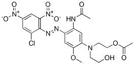 CAS#: 21429-42-5， 2-[[5-Acetamido-4-[(2-Chloro-4,6-Dinitrophenyl)Azo]-2-Methoxyphenyl](2-Hydroxyethyl)Amino]Ethyl Acetate