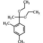 CAS#: 214330-29-7， 1-(1,1-Diethoxyethyl)-2,4-Dimethylbenzene