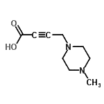 CAS#: 214487-27-1， 4-(4-Methyl-1-Piperazinyl)-2-Butynoic Acid