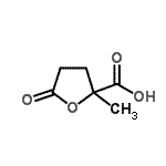 CAS#: 21461-86-9， 2-Methyl-5-Oxotetrahydro-2-Furancarboxylic Acid