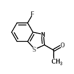 CAS#: 214855-03-5， 1-(4-Fluoro-1,3-Benzothiazol-2-Yl)Ethanone