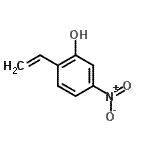 CAS#: 214896-18-1， 5-Nitro-2-Vinylphenol