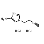 CAS#: 215099-39-1， 3-(4-Amino-1H-Imidazol-1-Yl)Propanenitrile Dihydrochloride