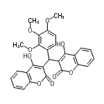 CAS#: 215118-76-6， 3,3'-[(2,3,4-Trimethoxyphenyl)Methylene]Bis(4-Hydroxy-2H-Chromen-2-One)