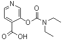 CAS 登录号：215364-83-3， 3-[(二乙基氨基甲酰)氧基]异烟酸