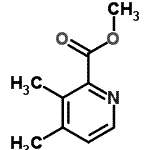 CAS#: 215436-31-0， Methyl 3,4-Dimethyl-2-Pyridinecarboxylate