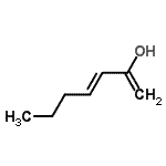 CAS#: 215457-82-2， (3E)-1,3-Heptadien-2-Ol