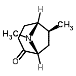 CAS#: 215585-44-7， (1R,5R,6S)-6,8-Dimethyl-8-Azabicyclo[3.2.1]Octan-2-One