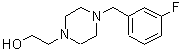 CAS#: 215654-92-5， 2-[4-(3-Fluorobenzyl)-1-Piperazinyl]Ethanol
