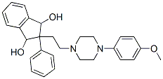 CAS#: 21569-35-7， 2-[2-[4-(4-Methoxyphenyl)-1-Piperazinyl]Ethyl]-2-Phenyl-1,3-Indanediol