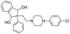 CAS#: 21569-41-5， 2-[2-[4-(4-Chlorophenyl)-1-Piperazinyl]Ethyl]-2-Phenyl-1,3-Indanediol