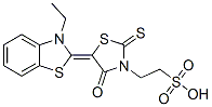 CAS#: 21584-13-4， 5-(3-Ethylbenzothiazol-2(3H)-Ylidene)-4-Oxo-2-Thioxothiazolidin-3-Ethanesulphonic Acid