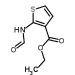 CAS#: 215928-52-2， Ethyl 2-Formamido-3-Thiophenecarboxylate