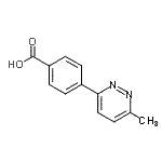 CAS#: 216060-24-1， 4-(6-Methyl-3-Pyridazinyl)Benzoic Acid