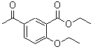 结构式 CAS# 216143-90-7, 5-乙酰基-2-乙氧基苯甲酸乙酯