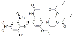 CAS#: 21615-32-7， [[5-(Acetylamino)-4-[(2-Bromo-4,6-Dinitrophenyl)Azo]-2-Ethoxyphenyl]Imino]Diethylene Dibutyrate
