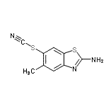 CAS#: 21615-35-0， 2-Amino-5-Methyl-1,3-Benzothiazol-6-Yl Thiocyanate