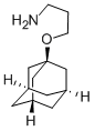 结构式 CAS# 21624-07-7, 3-(1-金刚烷基氧基)丙-1-胺