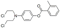 CAS#: 21667-00-5， [4-[Bis(2-Chloroethyl)Amino]Phenyl] 2-Methylbenzoate