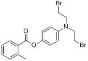 CAS#: 21667-02-7， 4-(Bis(2-Bromoethyl)Amino)Phenol 2-Methylbenzoate