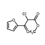 CAS#: 216979-16-7， Methyl 2-Chloro-3-(2-Furyl)-3-Oxopropanoate