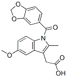 CAS#: 21722-66-7， 1-(1,3-Benzodioxol-5-Ylcarbonyl)-5-Methoxy-2-Methyl-1H-Indole-3-Acetic Acid