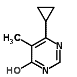 CAS 登录号：21741-39-9， 6-环丙基-5-甲基-4(1H)-嘧啶酮