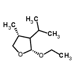 CAS#: 217969-55-6， (2R,4R)-2-Ethoxy-3-Isopropyl-4-Methyltetrahydrofuran
