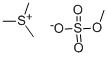 structure of CAS# 2181-44-4, Trimethylsulfonium Methylsulfate;Trimethylsulphonium Methylsulphate 99%;Trimethylsulfoxonium Methyl Chloride;Trimethylsulfonium Methylsulfate,98%