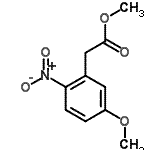 CAS#: 21857-41-0， Methyl (5-Methoxy-2-Nitrophenyl)Acetate
