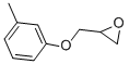 structure of CAS# 2186-25-6, 2-[(3-Methylphenoxy)Methyl]Oxirane;((M-Tolyloxy)Methyl)Oxirane;Nsc86974