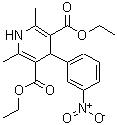 CAS#: 21945-66-4， Diethyl 2,6-Dimethyl-4-(3-Nitrophenyl)-1,4-Dihydro-3,5-Pyridinedicarboxylate