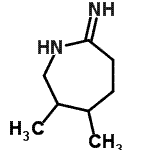 CAS#: 219477-90-4， 3,4-Dimethyl-3,4,5,6-Tetrahydro-2H-Azepin-7-Amine