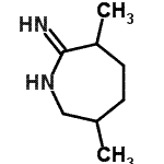 CAS#: 219477-91-5， 3,6-Dimethyl-3,4,5,6-Tetrahydro-2H-Azepin-7-Amine