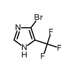CAS#: 219534-99-3， 4-Bromo-5-(Trifluoromethyl)-1H-Imidazole