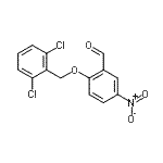 CAS#: 219539-46-5， 2-[(2,6-Dichlorobenzyl)Oxy]-5-Nitrobenzaldehyde