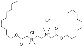 CAS#: 21954-74-5， N1,N2-Bis[2-(decyloxy)-2-oxoethyl]-N1,N1,N2,N2-tetramethyl-1,2-Ethanediaminium chloride