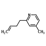 CAS#: 219629-78-4， 2-But-3-Enyl-4-Methyl-Pyridine