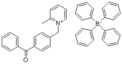CAS#: 219733-10-5， 1-(4-[Benzoyl] Benzyl)-2-Methylpyridinium Tetraphenylborate