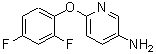 结构式 CAS# 219865-96-0, 6-(2,4-二氟苯氧基)-3-吡啶胺